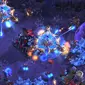 AI DeepMind milik Google melawan gamer profesional StarCraft 2. (Doc: Polygon)