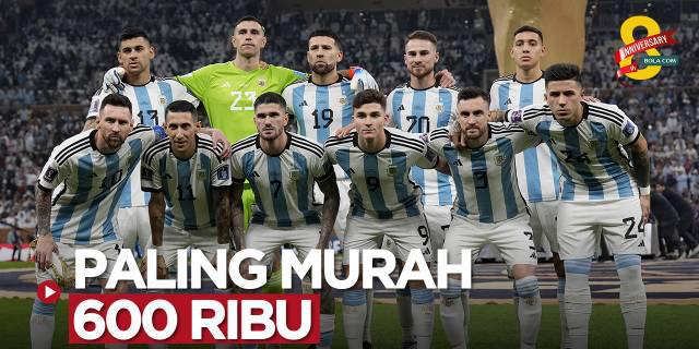 VIDEO: Harga Tiket Timnas Indonesia Vs Argentina, Paling Murah Rp600 Ribu