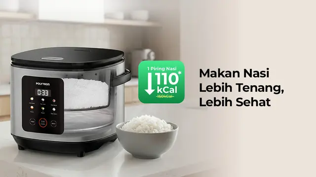 Inovasi Baru dari Polytron Membantu Menguragi Karbohidrat Nasi