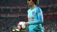 7. Antoine Griezmann (Atletico Madrid) - 15 gol dan 9 assist (AFP/Cesar Manso)