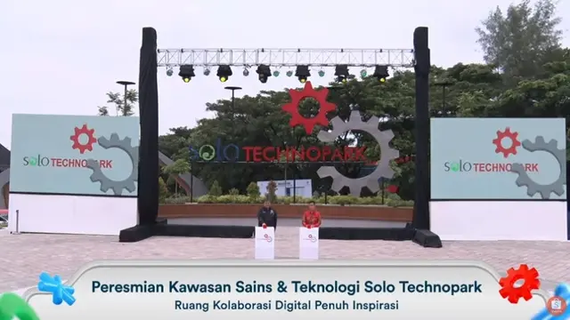 Peresmian Kawasan Sains dan Teknologi Solo Technopark