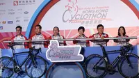 Balap sepeda Cyclothon yang berlangsung di Hongkong juga diikuti pesepeda Indonesia (www.hongkongfp.com)