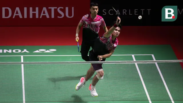 Foto: Fajar/Rian Terhempas, Leo/Daniel Melangkah Sendiri ke Semifinal Indonesia Masters 2023