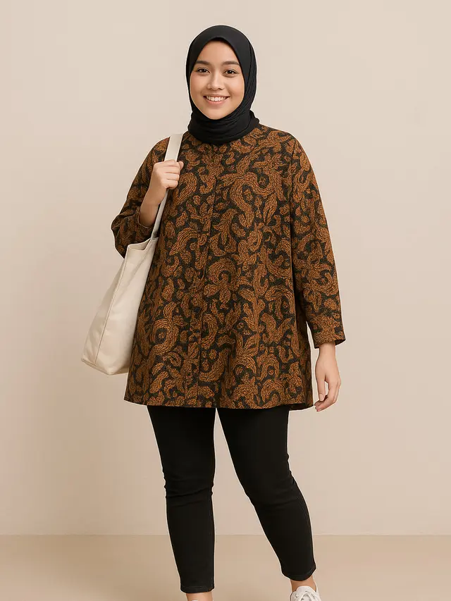 Model Tunik Batik Cocok untuk Kuliah