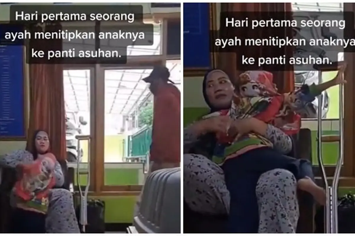 Momen Pilu Perpisahan Ayah yang Titipkan Anak ke Panti Asuhan Ini Bikin Haru Netizen