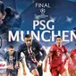 PSG vs Bayern Munchen di final Liga Champions. (Liputan6.com/Abdillah)