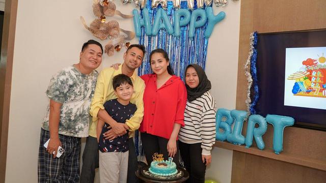 Momen Perayaan Ulang Tahun Rafathar Malik Ahmad Ke-7, Penuh Kehangatan