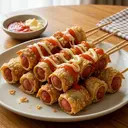 Resep Sate Pangsit Sosis Renyah yang Anti Gagal