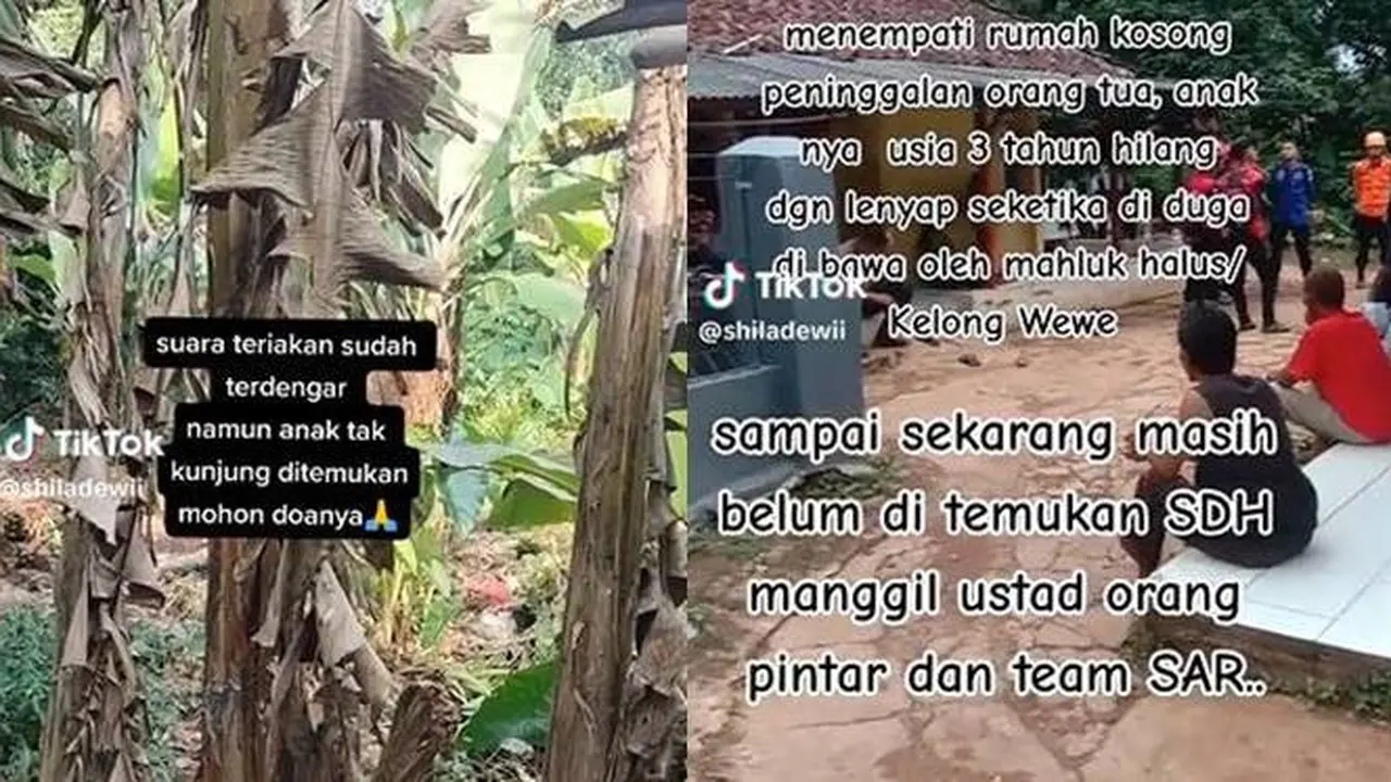 Viral, Misteri Bocah Tiga Tahun Hilang di Subang, Terdengar Suara Namun Belum Ditemukan