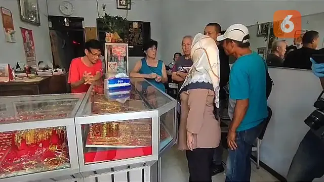 Perampokan toko emas di Parepare (Liputan6.com/Fauzan)