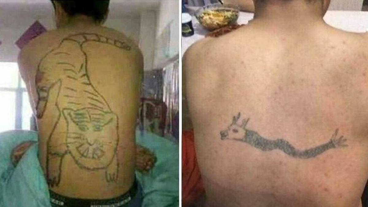 6 Tato di Punggung Ini Gagal Estetik, Nyelenehnya Bikin Tepuk Jidat