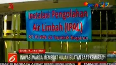 Inovasi tiada henti dilakukan oleh warga Kampung Tambak Segaran RT 3 / RW 3, IV, Tambak Rejo, Simokerto, Surabaya. Air selokan yang umumnya terbuang begitu saja, di kampung ini bisa dimanfaatkan kembali.