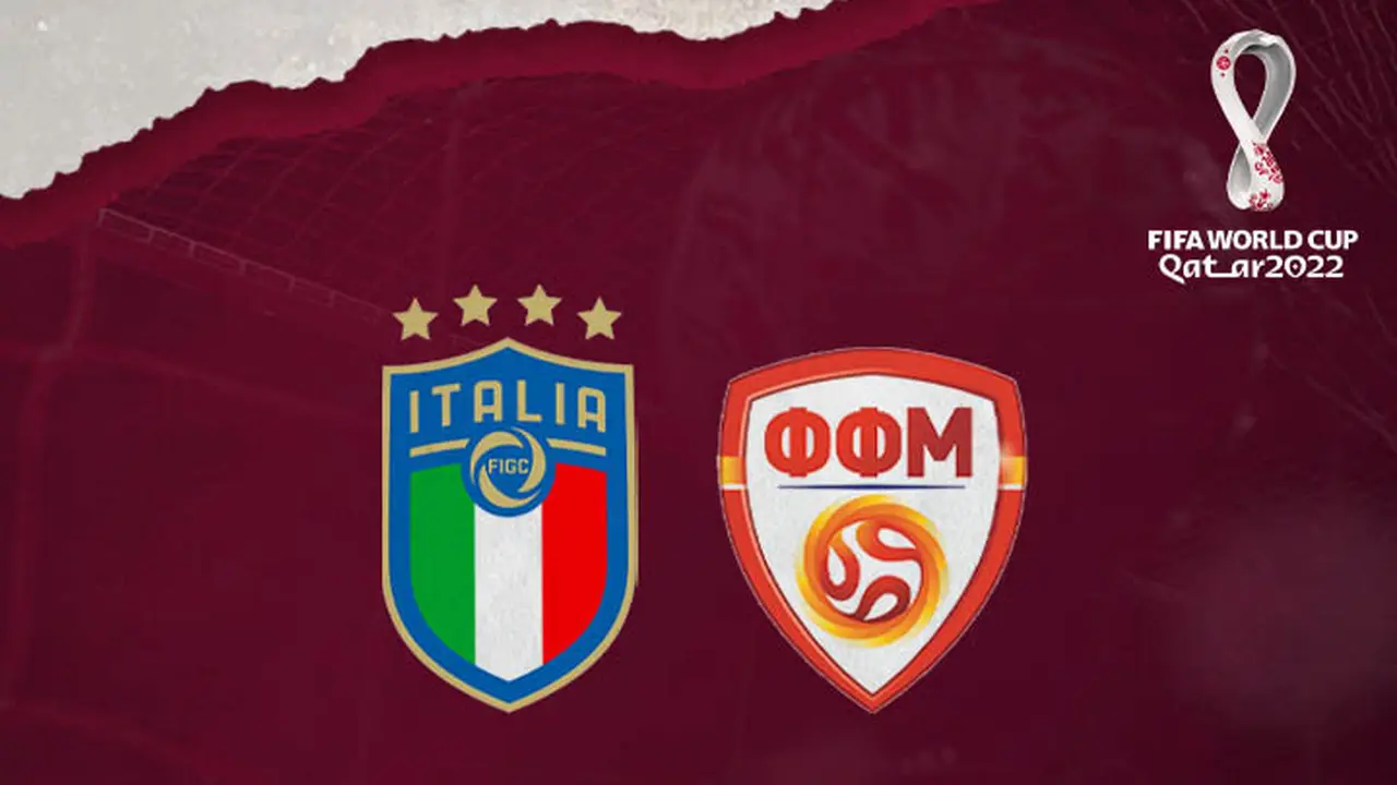 Kualifikasi Piala Dunia 2022 - Italia Vs Makedonia Utara