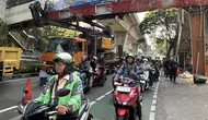 JPO Tendean Bakal Dibongkar, Arus ke Blok M Ditutup Sementara