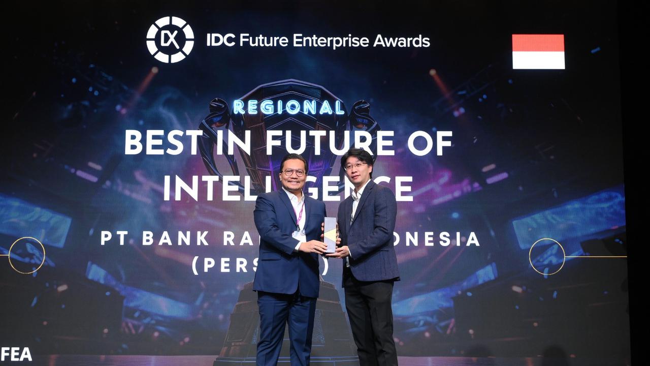 BRIBRAIN Raih Predikat Future of Intelligence se-Asia Pasifik dari IDC Awards 2023