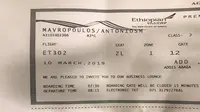Antonis menjadi satu-satunya penumpang yang selamat dari pesawat Ethiopian Airlines yang jatuh pada Minggu, 10 Maret 2019. (Facebook Antonis Mavropoulus)