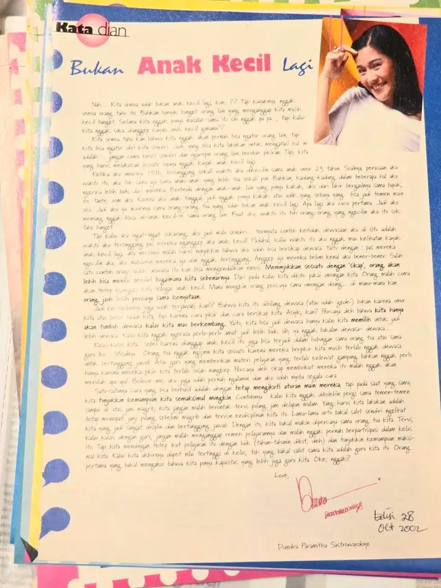 Dian Sastrowardoyo Era 'Teenage Dirtbag' (Instagram/@therealdiansastr)