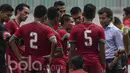 Laga melawan Myanmar merupakan debut dari pelatih Timnas Indonesia, Luis Milla bersama Skuat Merah Putih. Namun sayang laga perdana mantan pemain Barcelona dan Real Madrid tersebut berakhir dengan kekalahan. (Bola.com/Vitalis Yogi Trisna)