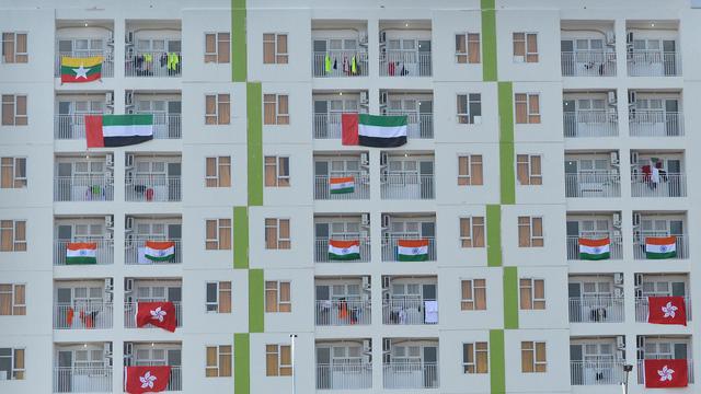 Wisma Atlet Asian Games 2018 di Jakabaring Palembang