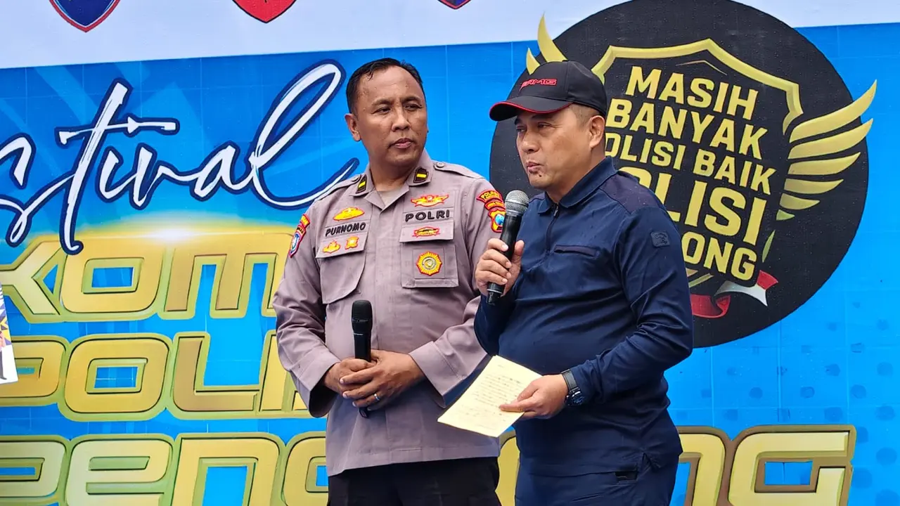 Badan Pemelihara Keamanan (Baharkam) Polri menggelar Festival Komik Polisi Penolong 2025 di kawasan Car Free Day (CFD) Bundaran Hotel Indonesia.
