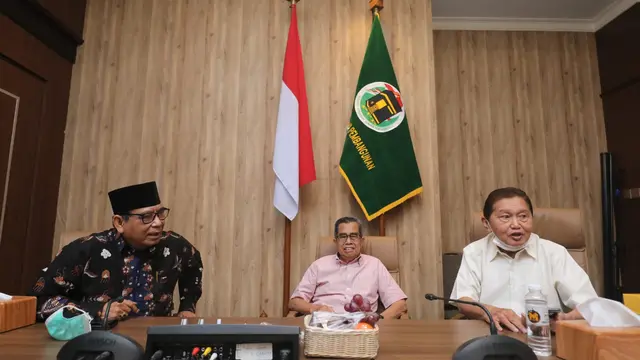 Pelaksana Tugas (Plt) Ketua Umum Partai Persatuan Pembangunan (PPP) Muhamad Mardiono melakukan rapat bersama Majelis Pakar Dewan Pimpinan Pusat (DPP) PPP. (Istimewa)