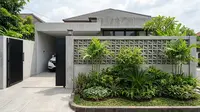 10 Pagar Roster dengan Sentuhan Beton Ekspos untuk Rumah Minimalis: Fungsionalitas Modern