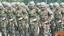 Citizen6, Surabaya: Tim Puslatdiksarmil menyabet gelar juara dalam lomba Peraturan Baris Berbarsi (PBB) antar satuan kerja Kobangdikal dalam rangka Hari Pendidkan Angkatan laut Ke-66 pada 2012, Rabu (17/4). (Pengirim: Penkobangdikal)