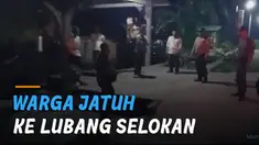 Petugas yang sedang berdiri dan menyaksikan kejadian itu langsung kaget dan segera menolong laki-laki tersebut.