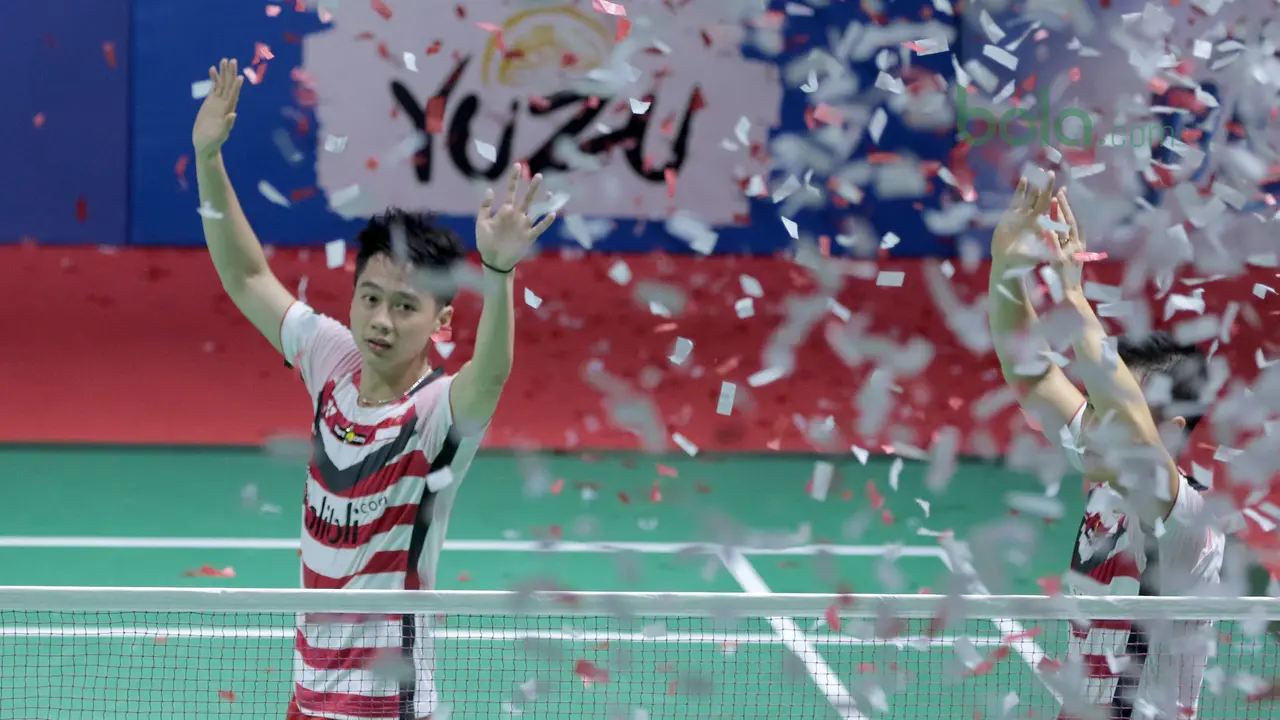 Indonesia Open 2018, Bola.com, Kevin Sanjaya/Marcus Gideon