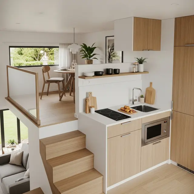 Model Rumah Kecil Tapi Luas 2025 dengan Konsep Mezzanine