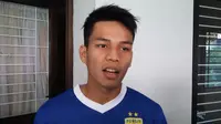 Muchammad Wildan Ramdani, striker baru Persib Bandung yang berusia 19 tahun. (Bola.com/Erwin Snaz)