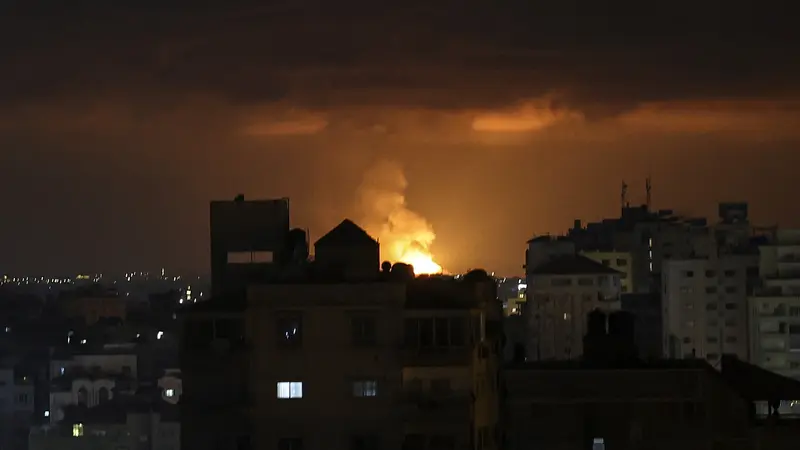 Israel Lancarkan Serangan Udara ke Jalur Gaza Palestina, Sembilan Orang Tewas