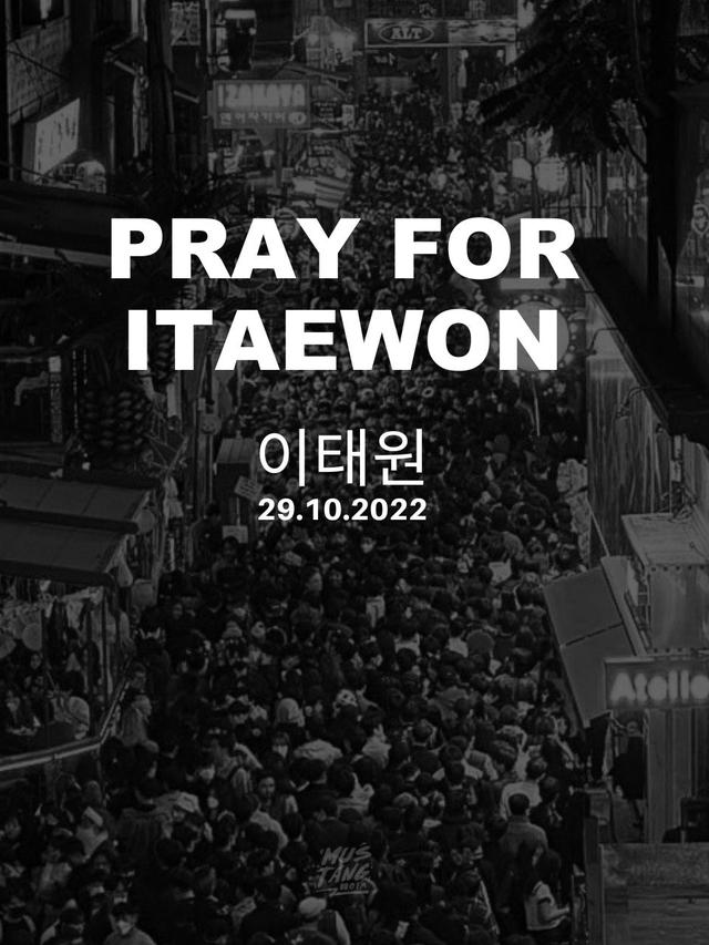 Ucapan Bela Sungkawa dari Warganet di Twitter atas Tragedi Halloween di Itaewon