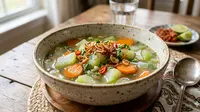Cara Membuat Sayur Bening Labu Siam yang Praktis, 10 Menit Langsung Jadi!