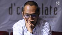 Mantan Ketua KPK periode 2011-2015, Abraham Samad saat diskusi bertema KPK adalah Kunci yang digelar di Jakarta, Sabtu (7/9/2019). Diskusi membahas polemik revisi UU KPK dan dampaknya. (Liputan6.com/Helmi Fithriansyah)
