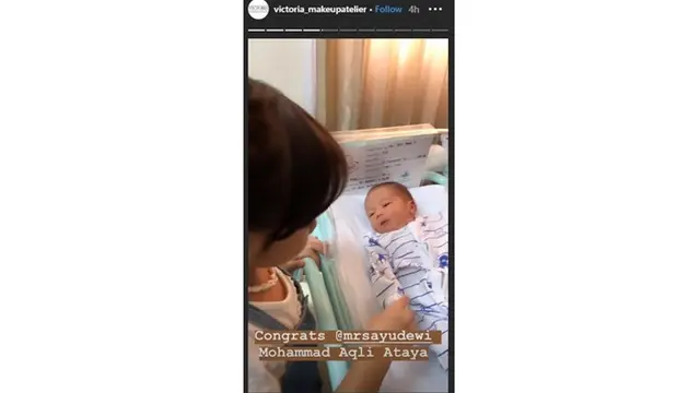 Ayu Dewi Lahirkan Anak Ketiga, Ini 5 Momen Manisnya