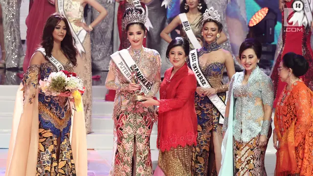 Selamat, Sonia Fergina Citra Raih Mahkota Sebagai Puteri Indonesia 2018