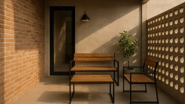 Model Teras Ruang Tamu Minimalis