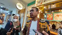 Staf Khusus Menteri BUMN Arya Sinulingga memaparkan mengenai masalah pengelolaan Dana Pensiun BUMN (dok: Arief)