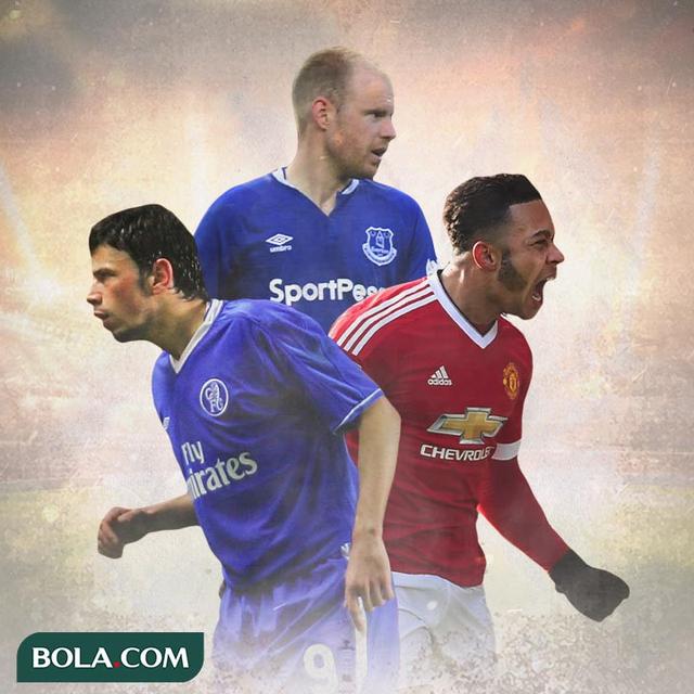 Ilustrasi - Memphis Depay, Mateja Kezman, Davy Klaassen