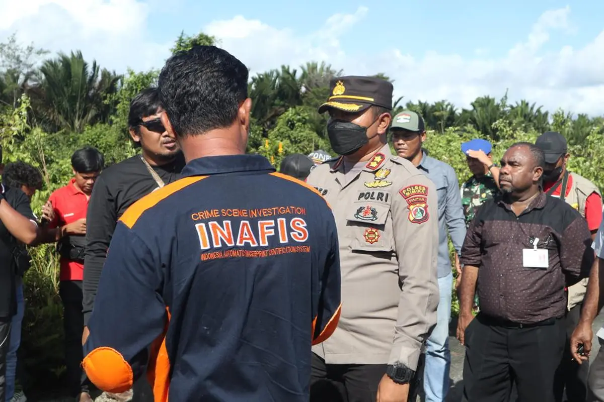 Polisi gelar rekonstruksi kasus mutilasi di Kabupaten Mimika, Papua