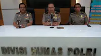 Mabes Polri memberi keterangan terkait tewasnya taruna akpol 