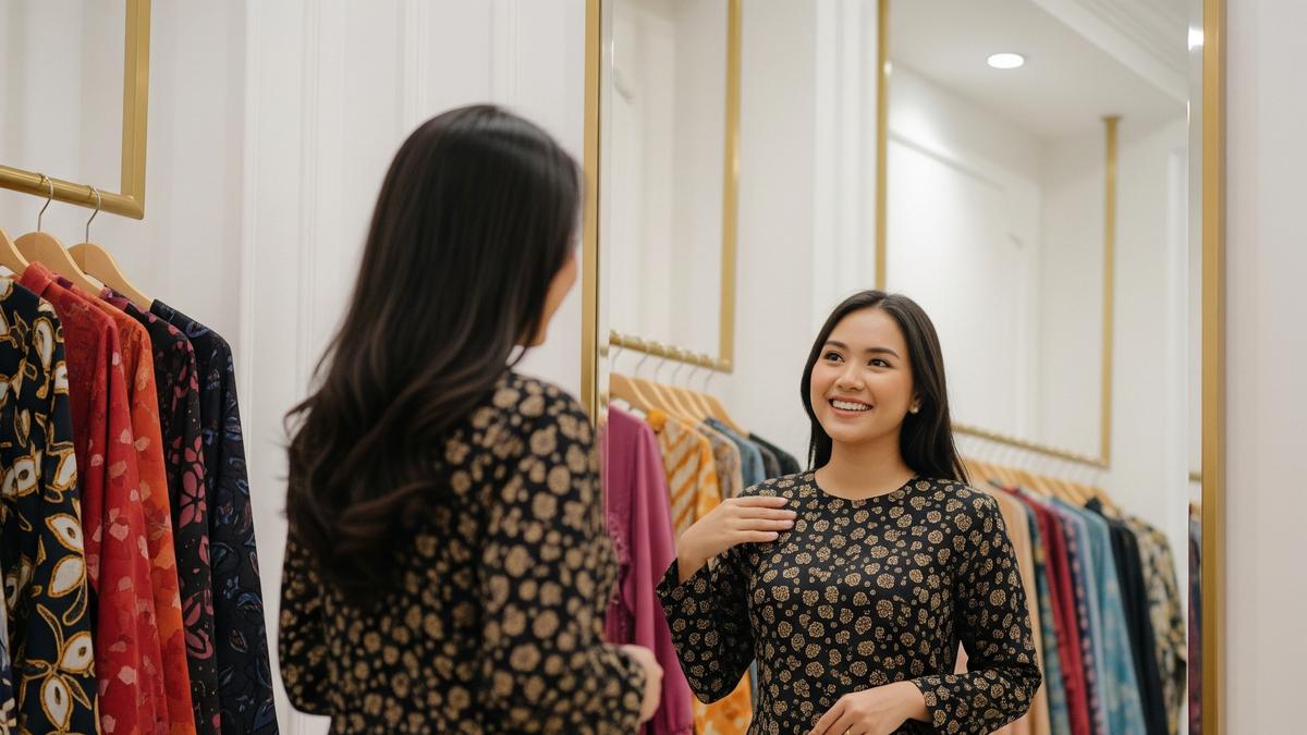 8 Inspirasi Outfit Batik Anti Buncit untuk Ibu Muda: Tampil Percaya Diri dan Elegan