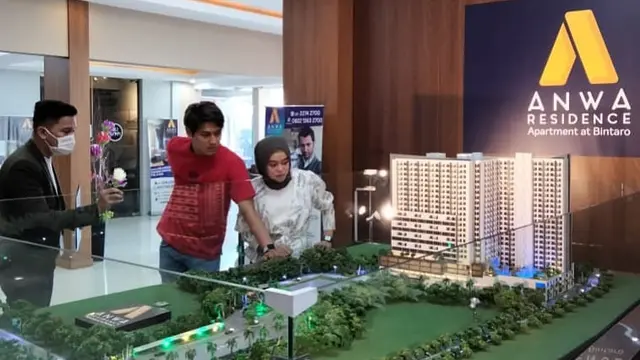 6 Momen Rizky Billar Beri Kejutan Satu Unit Apartemen untuk Lesty Kejora, Bikin Heboh