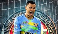 Kiper Cremonese dan Timnas Indonesia, Emil Audero. (Bola.com/Ario Yosia/Gemini AI)