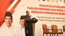 Calon Presiden nomer urut 01 Joko Widodo memberikan sambutan pada acara Dialog Silaturahmi Paslon Presiden dan Wakil Presiden Bersama Komunitas Kesehatan di Gedung Bidakara Jakarta, Kamis (28/2). (Liputan6.com/HO/Cendi Safitri)