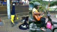 6 Aksi Nyeleneh Orang Saat Main Gitar Ini Bikin Tepuk Jidat (Twitter/txtdarigajelas)