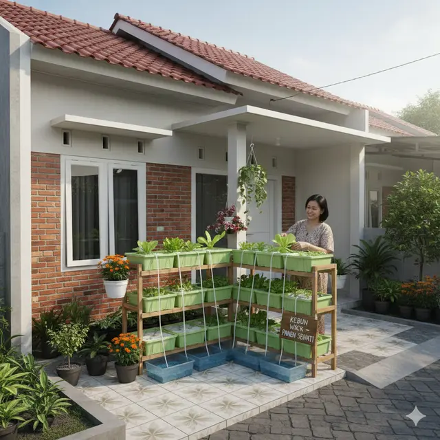 Jenis Kebun Sayur Tanpa Kotor & Berantakan