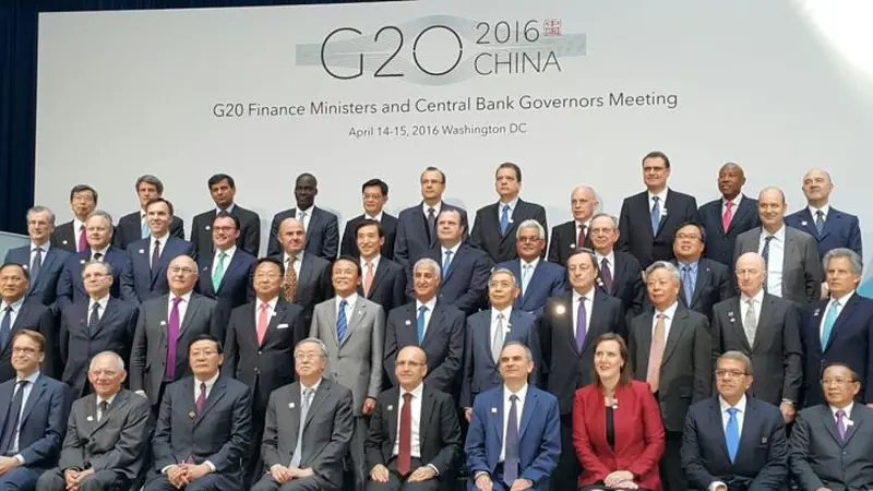 Pertemuan Menteri Ekonomi dan Gubernur BI Negara G20 di AS. 