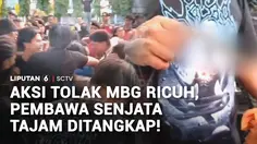 Demo Tolak MBG Berakhir Ricuh, Tiga Mahasiswa Diamankan Polisi